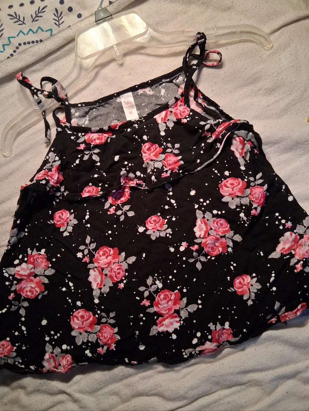 Justice Floral Top